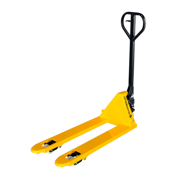 YB Hand Pallet Truck Wide Fork (Nylon Wheels)